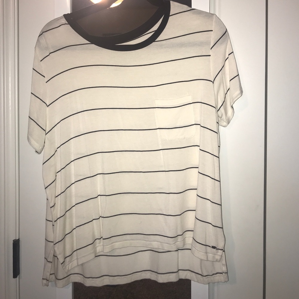 Black Striped Soft & Sexy Tee
